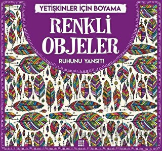 Renkli Objeler - Yetişkinler İçin Boyama