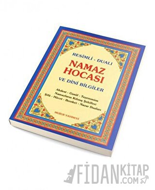 Resimli Dualı Namaz Hocası ve Dini Bilgiler (Mavi Kapak)