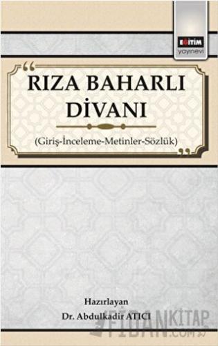 Rıza Baharlı Divanı