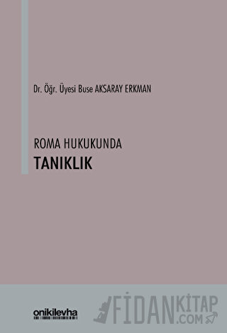 Roma Hukukunda Tanıklık