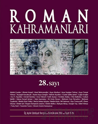 Roman Kahramanları Sayı: 28 Ekim-Aralık 2016