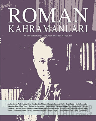 Roman Kahramanları Sayı: 36 Ekim-Aralık 2018