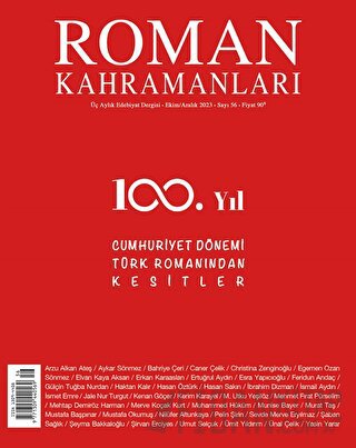 Roman Kahramanları Sayı: 56 / Ekim - Aralık 2023