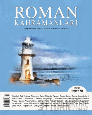 Roman Kahramanları Sayı: 61 / Ocak - Mart 2025