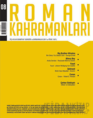 Roman Kahramanları Sayı: 8 Ekim-Aralık 2011