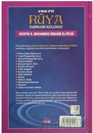 Rüya Tabirleri Külliyatı (Ciltli) Hüseyin B. Muhammed İbrahim el-Tifli