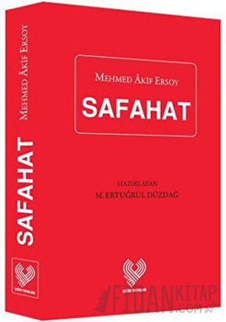 Safahat  (Kırmızı) (Ciltli)