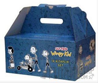 Saftirik Greg’in Günlüğü 14 Kitaplık Set (Kutulu) (Ciltli) Jeff Kinney