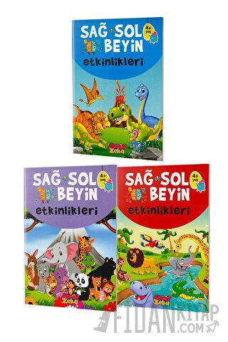 Sağ ve Sol Beyin Etkinlikleri Seti (4+Yaş)
