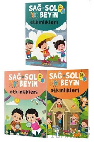 Sağ ve Sol Beyin Etkinlikleri Seti (5+Yaş)