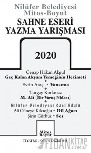 Sahne Eseri Yazma Yarışması 2020 Ali Cüneyd Kılcıoğlu