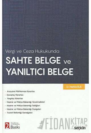 Sahte Belge ve Yanıltıcı Belge (Ciltli)