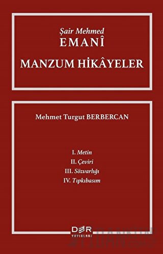 Şair Mehmed Emani - Manzum Hikayeler
