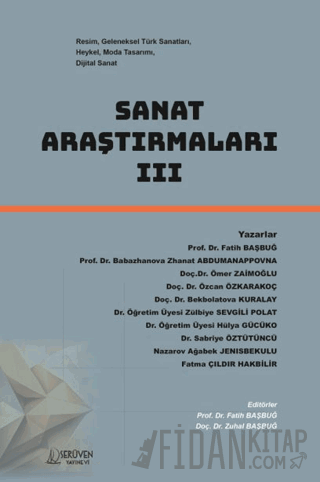 Sanat Araştırmaları III