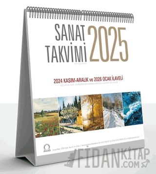 Sanat Takvimi 2025 Masa Takvimi