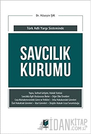 Savcılık Kurumu (Türk Adli Yargı Sisteminde)