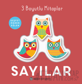 Sayılar - 3 Boyutlu Kitaplar (Ciltli) Kolektif