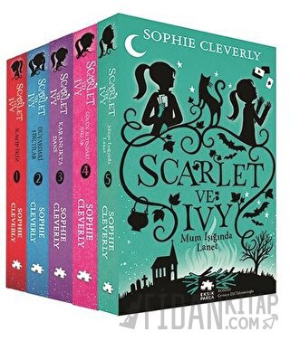 Scarlet ve Ivy 5 Kitaplık Set Sophie Cleverly