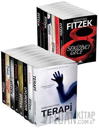 Sebastian Fitzek Psikolojik Gerilim Serisi Özel Set (15 Kitap) Sebasti