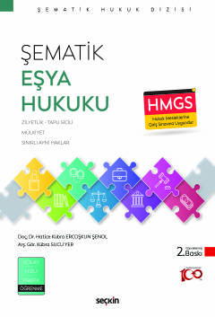 Şematik Eşya Hukuku Hatice Kübra Ercoşkun Şenol