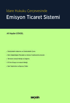 İdare Hukuku ÇerçevesindeEmisyon Ticaret Sistemi Ali Haydar Göksel