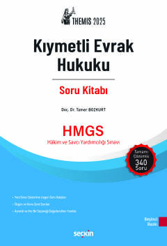 THEMIS – Kıymetli Evrak Hukuku Soru Kitabı Tamer Bozkurt