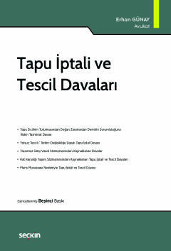 Tapu İptali ve Tescil Davaları Erhan Günay