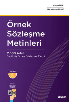 Örnek Sözleşme Metinleri Ahmet Cemal Ruhi