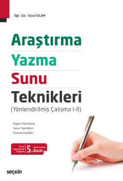 Araştırma, Yazma ve Sunu Teknikleri &#40;Yönlendirilmiş Çalışma I – II