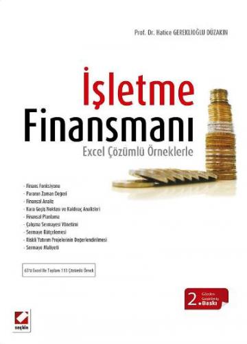 İşletme Finansmanı Excel Çözümlü Örneklerle Hatice Gereklioğlu Düzakın