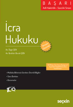 Adli Hakimlik – Savcılık SınavıBAŞARI – İcra Hukuku Özge Şen
