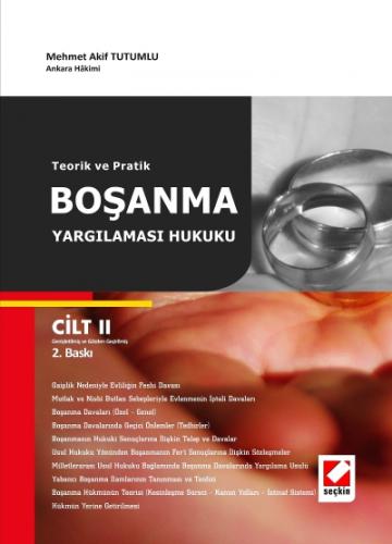 Teorik ve PratikBoşanma Yargılaması Hukuku &#40;2 Cilt&#41; Mehmet Aki