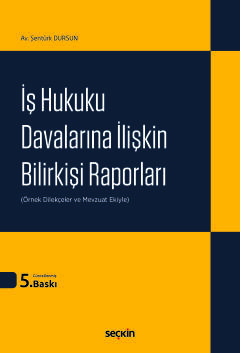 İş Hukuku Davalarına İlişkin Bilirkişi Raporları Şentürk Dursun