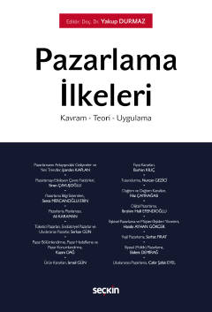 Pazarlama İlkeleri Kavram – Teori – Uygulama Yakup Durmaz