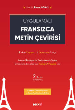 UygulamalıFransızca Metin Çevirisi Türkçe – Fransızca / Fransızca – Tü