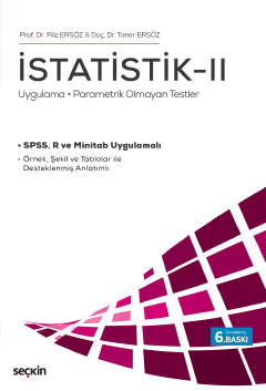 İstatistik – II Uygulama – Parametrik Olmayan Testler Filiz Ersöz