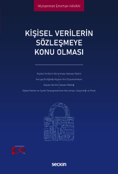 Kişisel Verilerin Sözleşmeye Konu Olması Muhammet Emirhan Havan