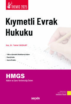 THEMIS – Kıymetli Evrak Hukuku – Konu Anlatımı Ticaret Hukuku Cilt III