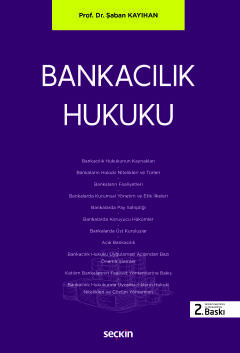 Bankacılık Hukuku Şaban Kayıhan