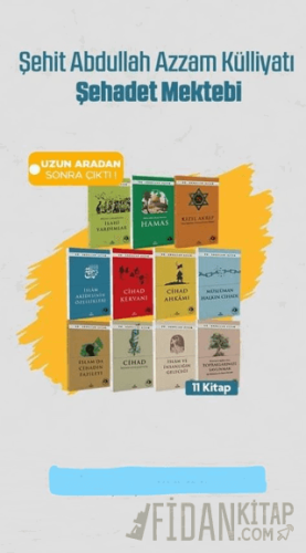 Şehit Abdullah Azzam Külliyatı Şehadet Mektebi 11 Kitap