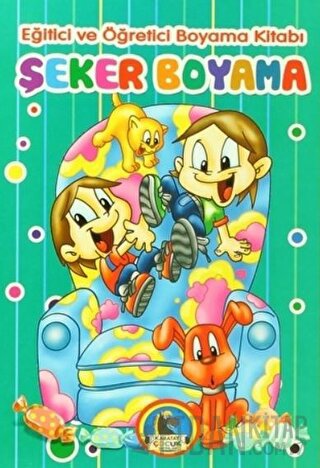 Şeker Boyama - Eğitici ve Öğretici Boyama Kitabı (10 Kitap Takım) Kole