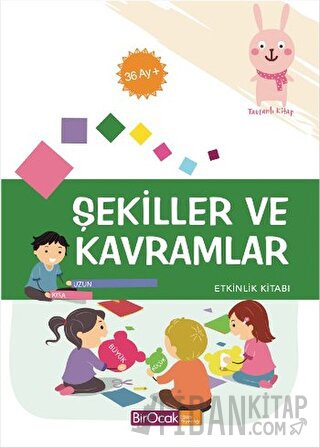 Şekiller ve Kavramlar Etkinlik Kitabı (36 Ay)