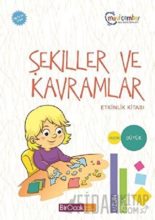 Şekiller ve Kavramlar Etkinlik Kitabı (48 Ay ve Üzeri) - Mavi Çember Okul Öncesi Eğitim
