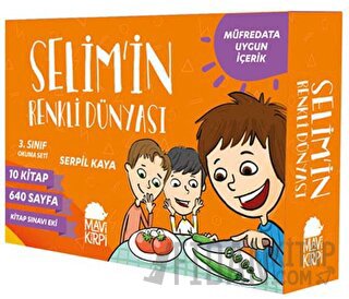 Selimin Renkli Dünyası 3. Sınıf Okuma Seti (10 Kitap) Serpil Kaya