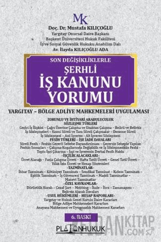 Şerhli İş Kanunu Yorumu (Ciltli)