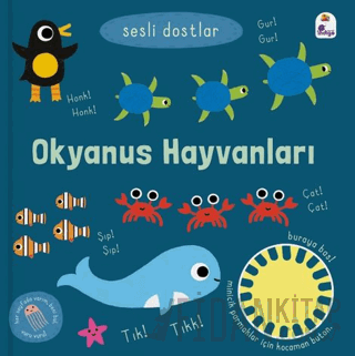 Sesli Dostlar – Okyanus Hayvanları (Sesli Kitap) (Ciltli)