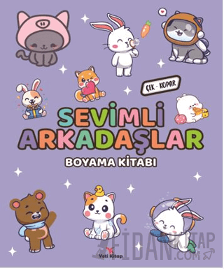 Sevimli Arkadaşlar Boyama Kitabı