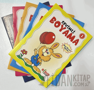 Sevimli Boyama Seti (5 Kitap) Kolektif