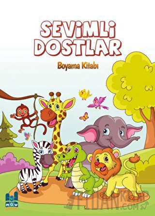Sevimli Dostlar Boyama Kitabı