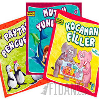 Sevimli Hayvanlar (10 Kitap Set - 1)